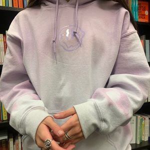 purple tie dye hoodie💜